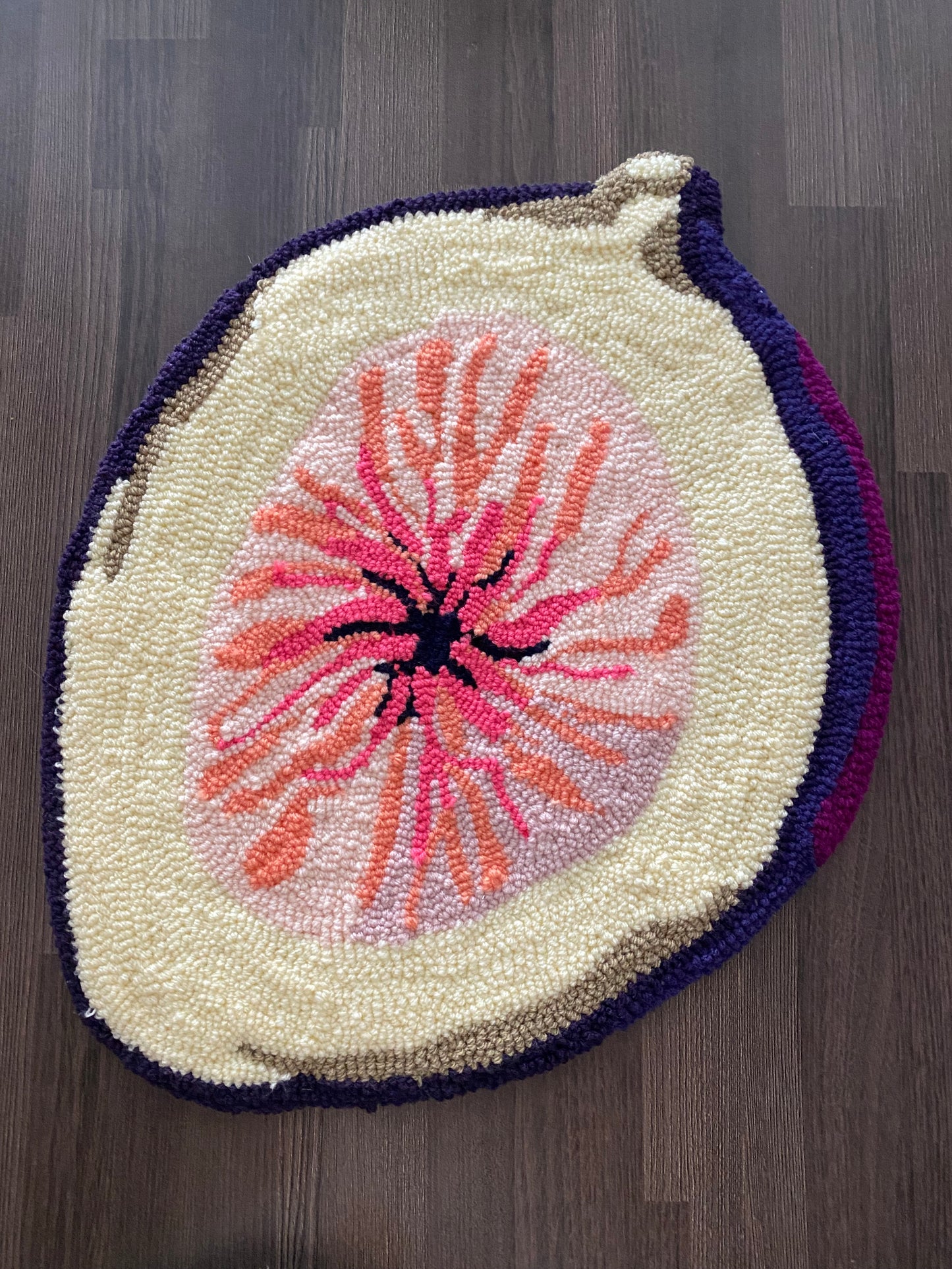 Loop Pile Fig Rug