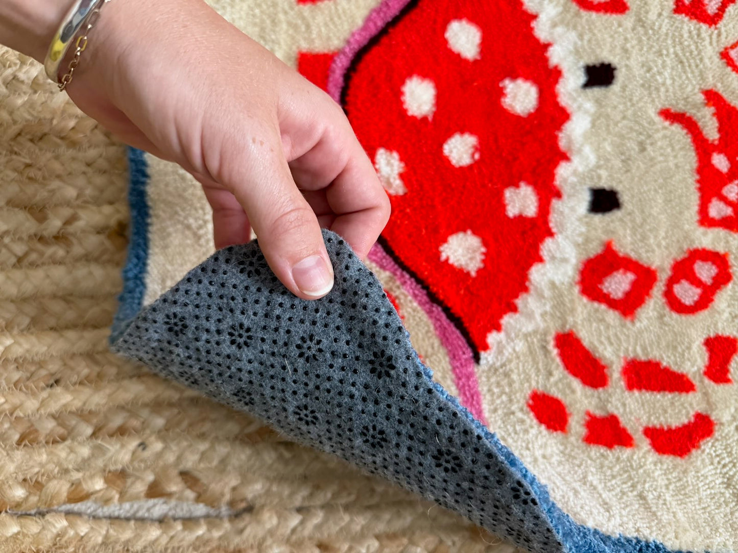 Crab Stamp Rug