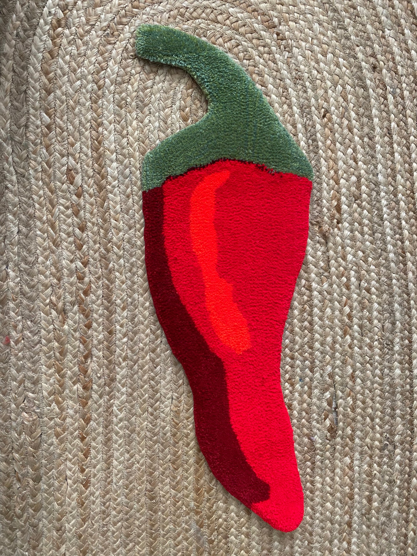 Chili Pepper Rug
