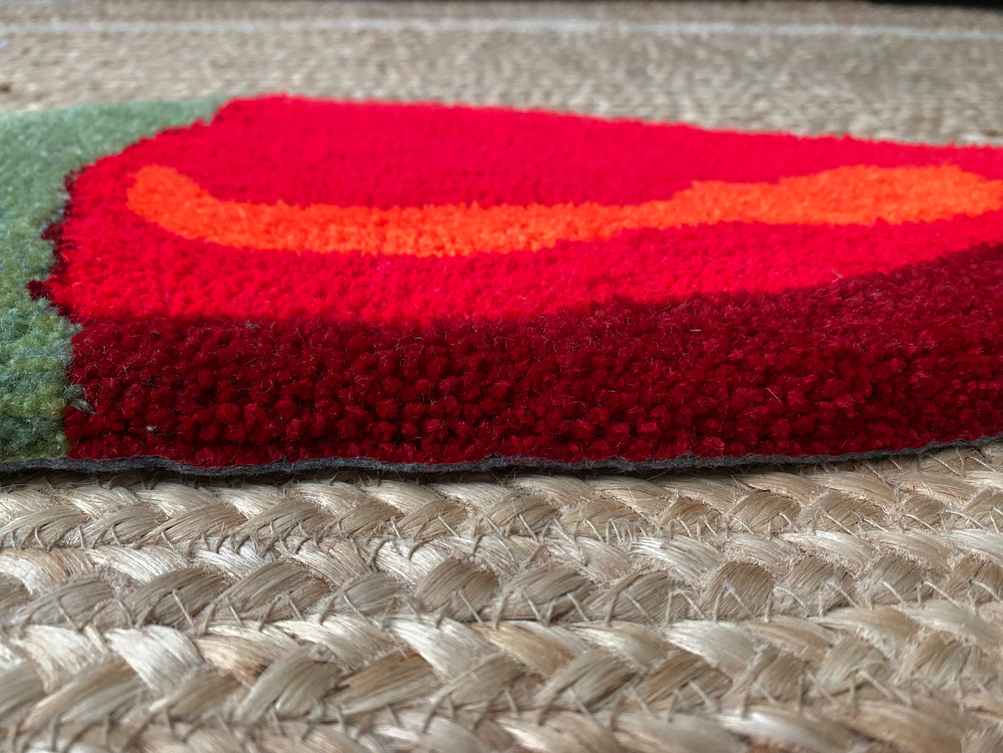 Chili Pepper Rug