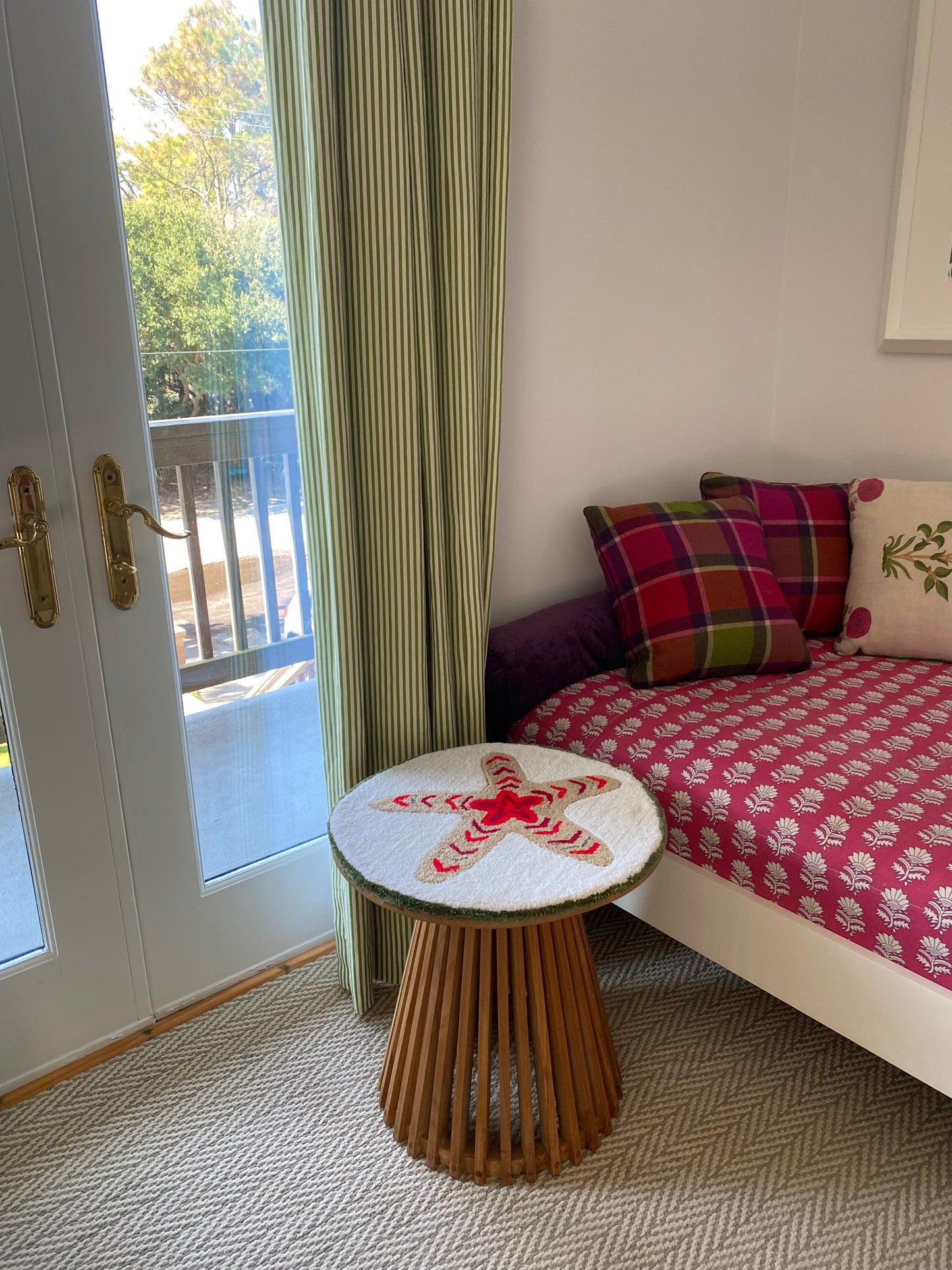 Custom Upholstered End Tables