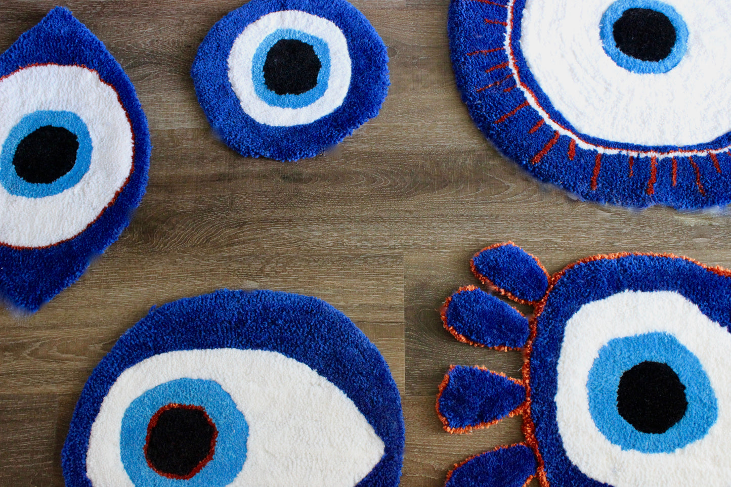 Evil Eye Rug Set