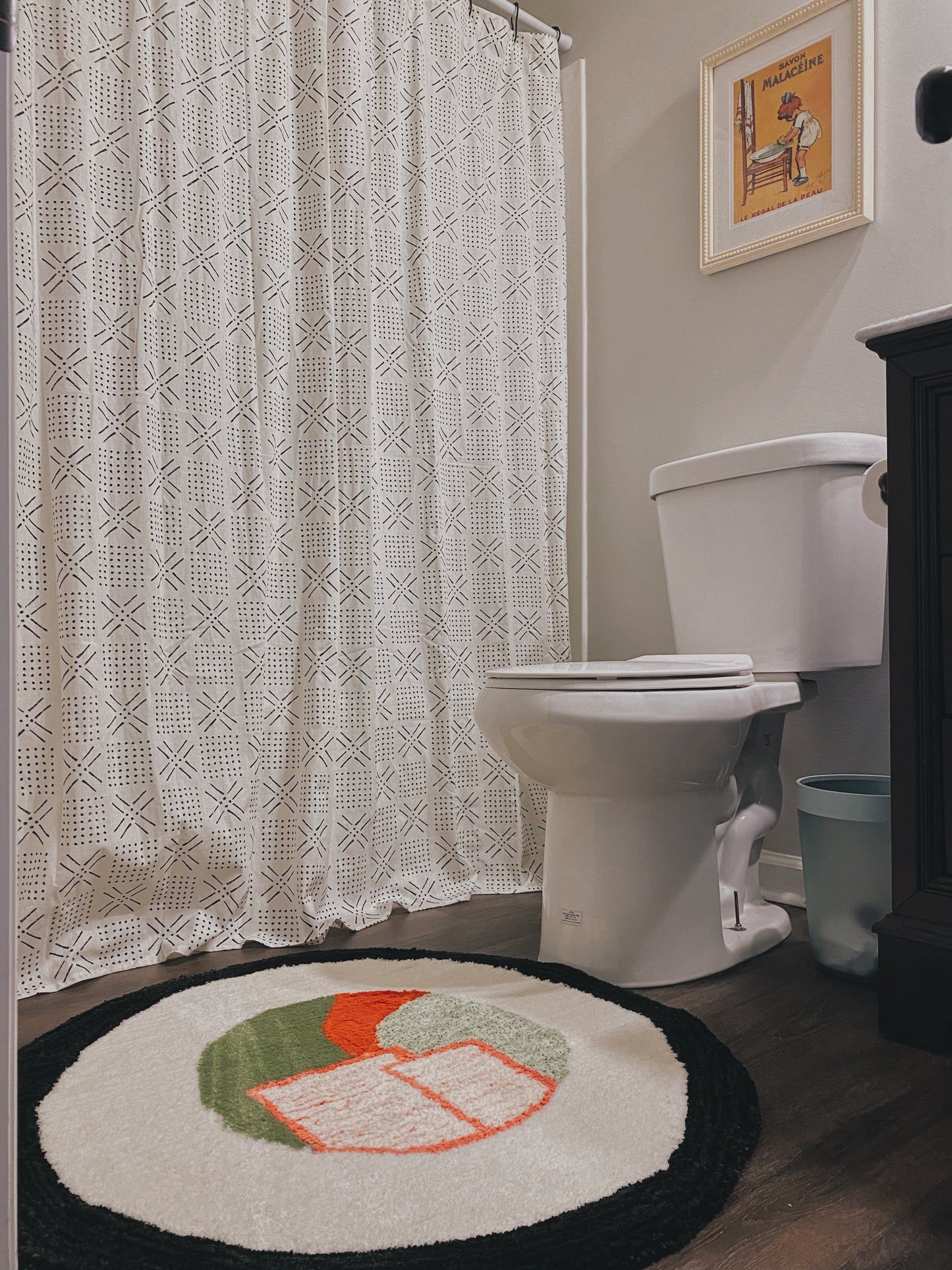 California Roll Bath Mat
