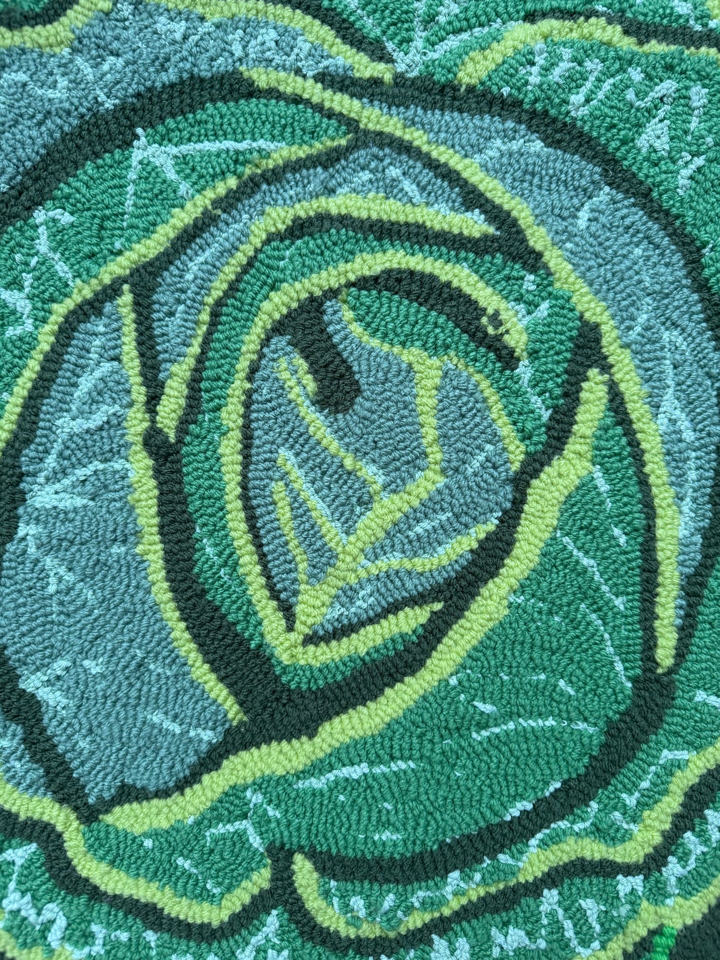 Cabbage Leaf Rug