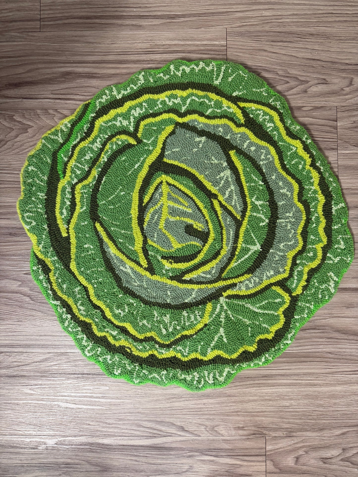Cabbage Leaf Rug