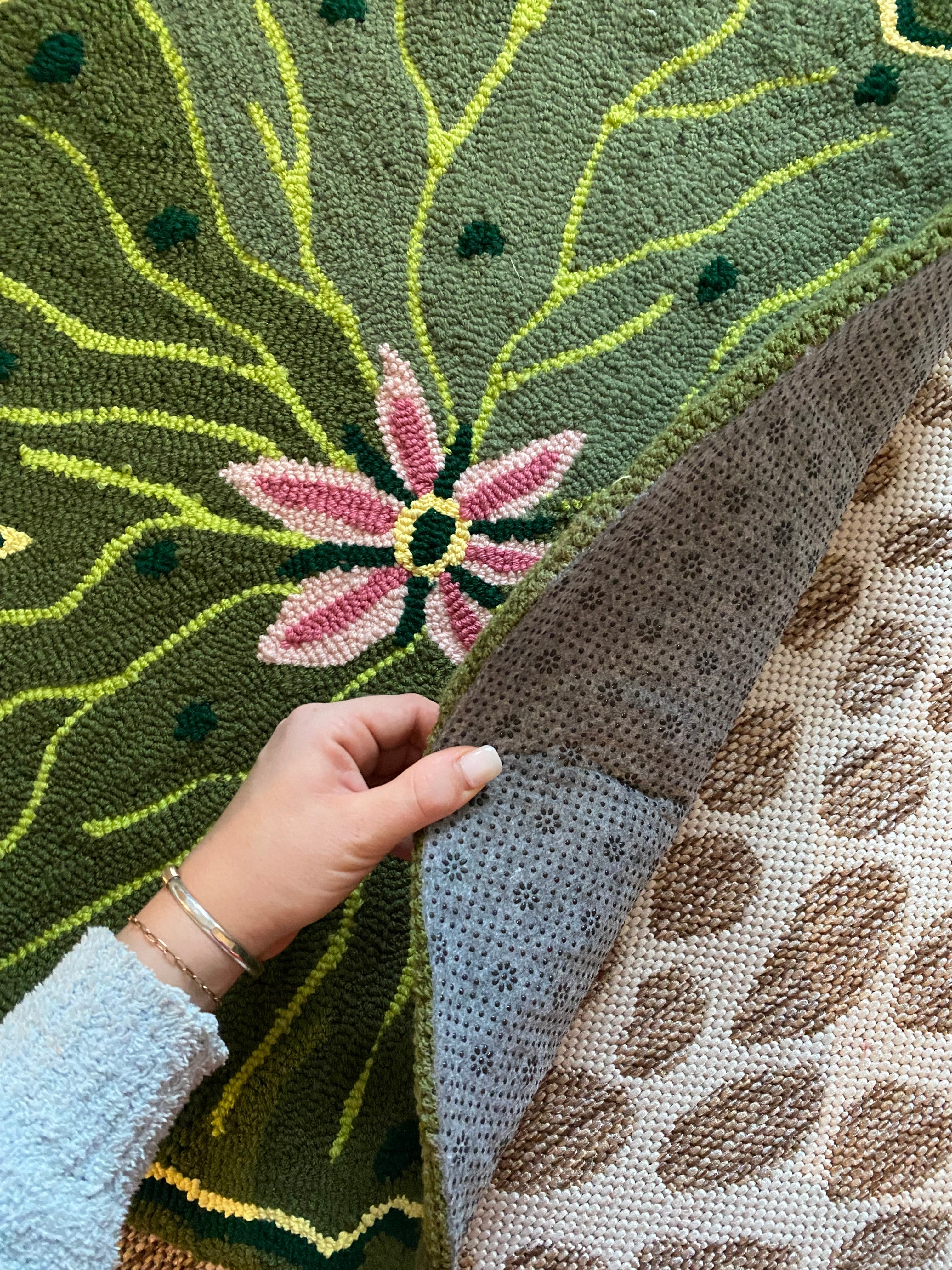Lil Rug Lily Pad Rug β Lil Tuft Co