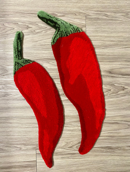 Chili Pepper Rug