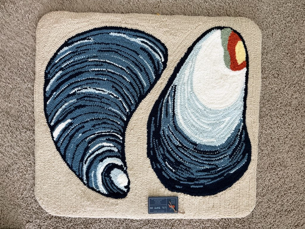 Mussel Shell Rug