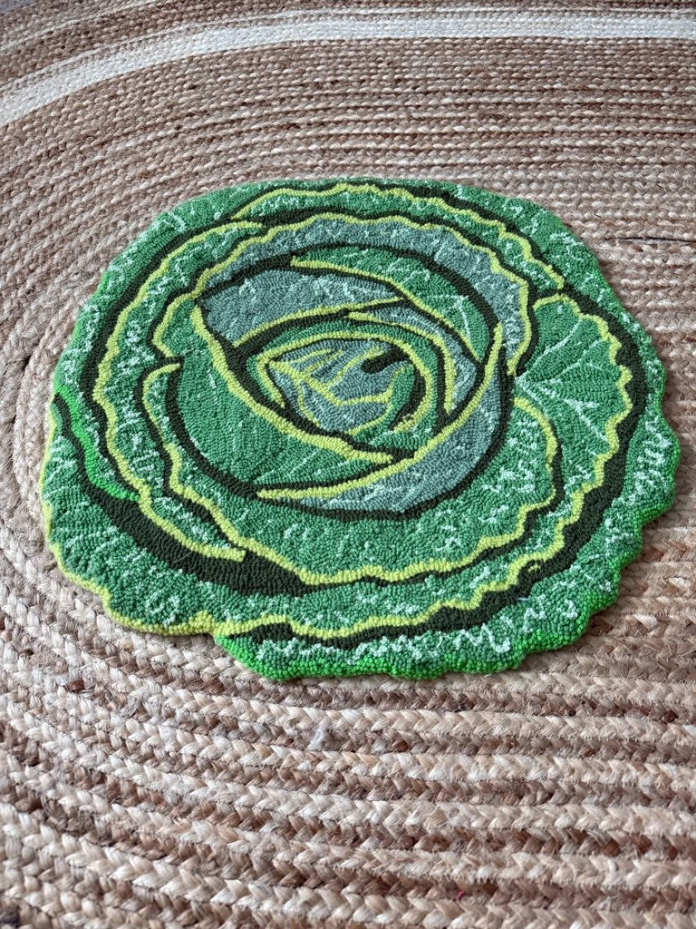 Cabbage Leaf Rug