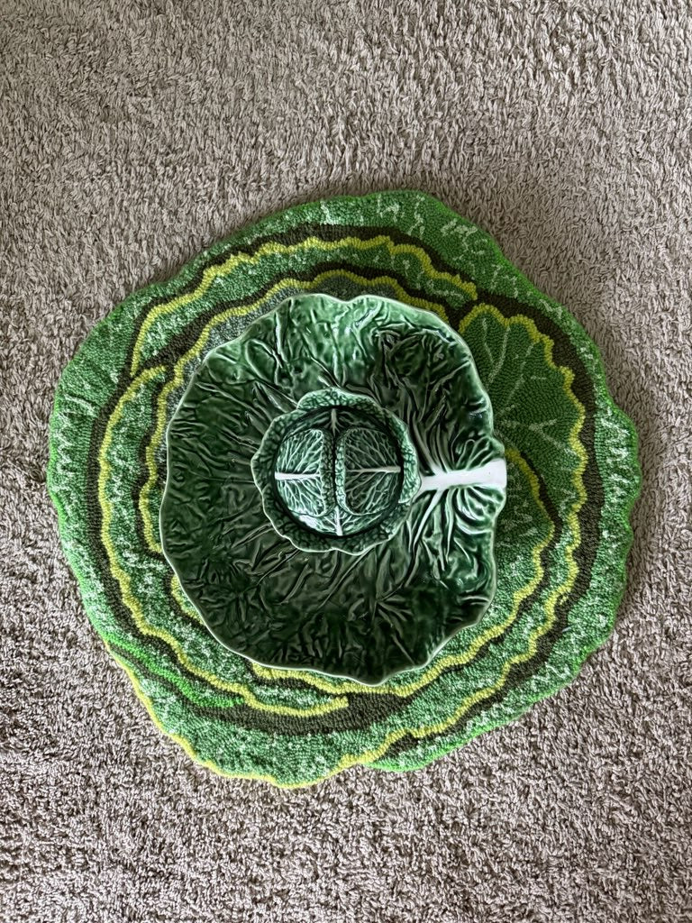 Cabbage Leaf Rug