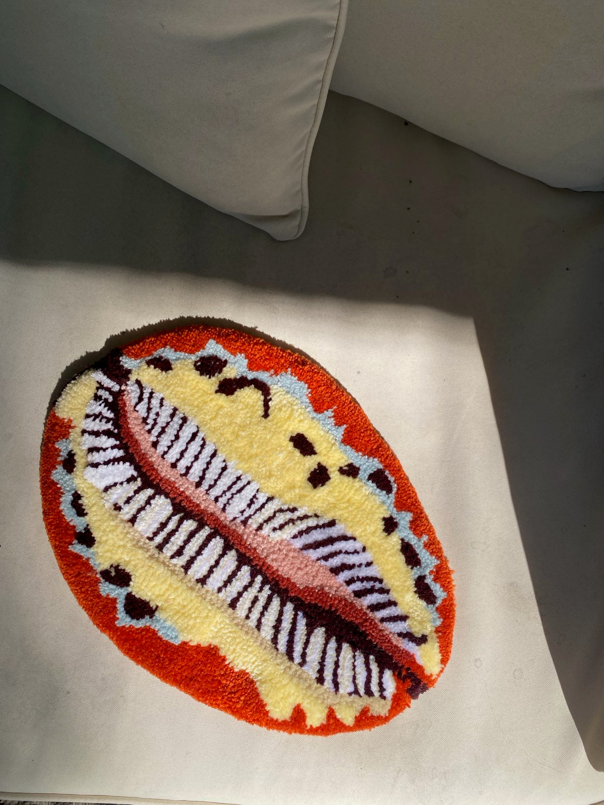 Cowrie Shell Rug